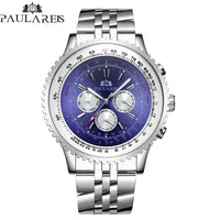 SaneShoppe-Men's Automatic Mechanical Self-Wind Sports Watch 50mm