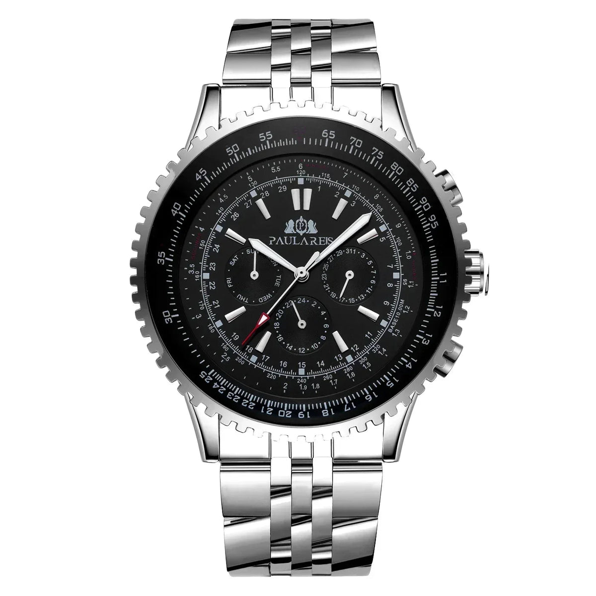 SaneShoppe-Men's Automatic Mechanical Self-Wind Sports Watch 50mm
