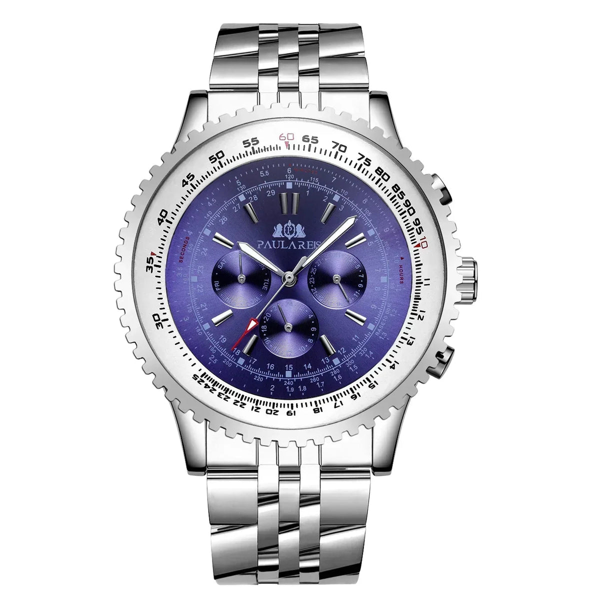 SaneShoppe-Men's Automatic Mechanical Self-Wind Sports Watch 50mm