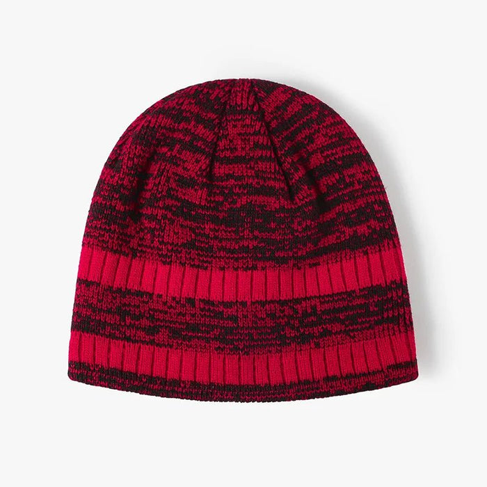 SaneShoppe - Autumn and Winter Men and Women General Cold Cap Outdoor Travel Warm Head Cap Thickened Ear Protector Head Cap