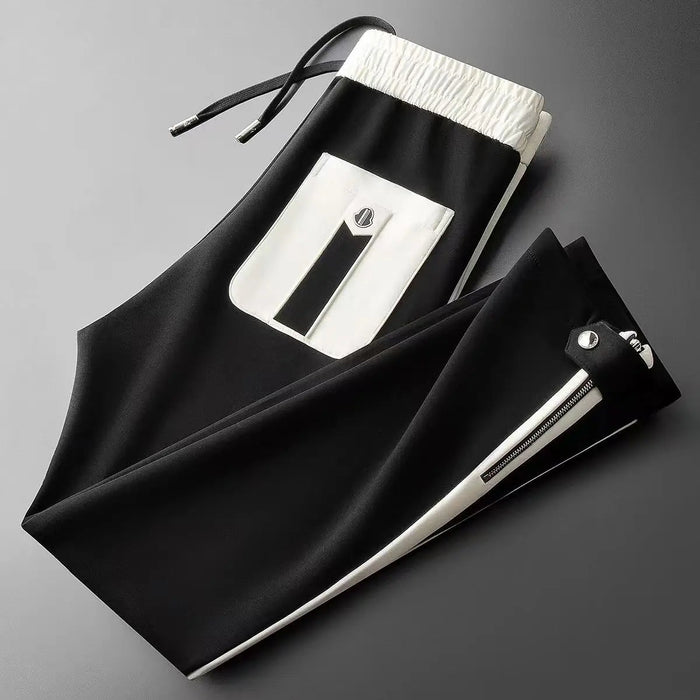 SaneShoppe - Autumn Winter Casual Pants Men Fitness Sportswear Tracksuit Bottoms Skinny Sweatpants Cotton Trousers Track Pants