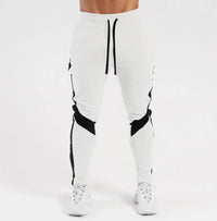 SaneShoppe-Men's Color Blocked Velvet Warm Fitness Pants - Autumn/Winter Outdoor Style
