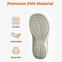 SaneShoppe - Breathable Perforated Men's Hole Shoes, Lightweight Fashion Slippers, Comfortable Indoor Outdoor Wear