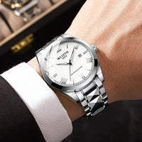 SaneShoppe-Waterproof Business Men Watch Fashion Luminous Wristwatch - Top Brand for Man