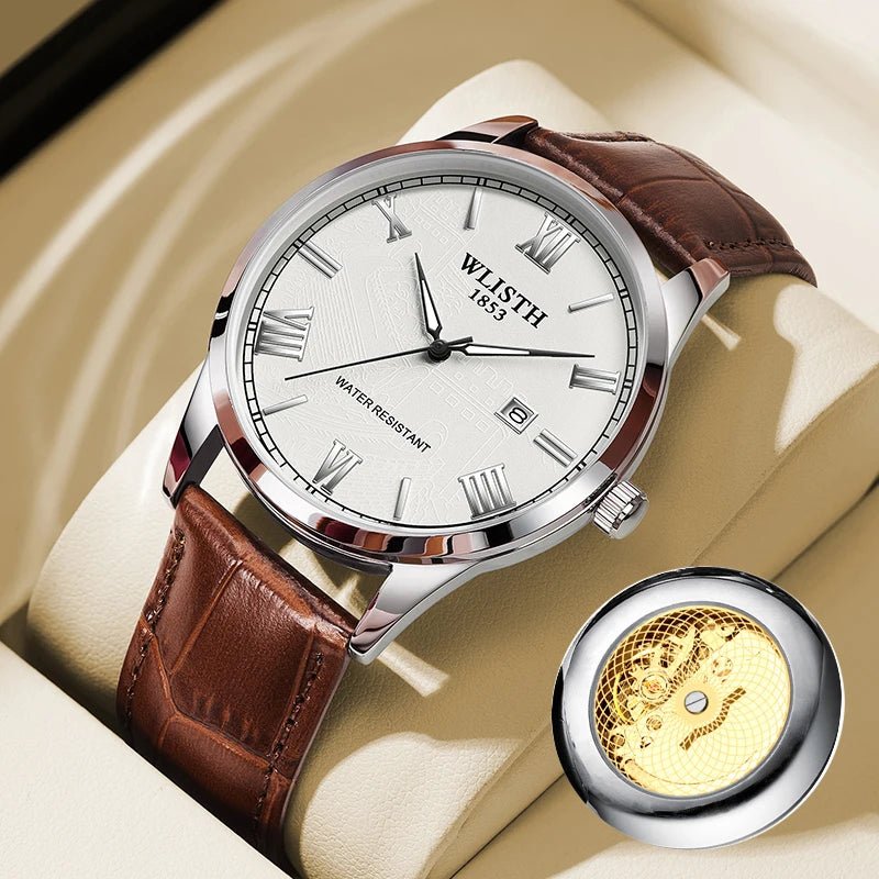 SaneShoppe-Waterproof Business Men Watch Fashion Luminous Wristwatch - Top Brand for Man