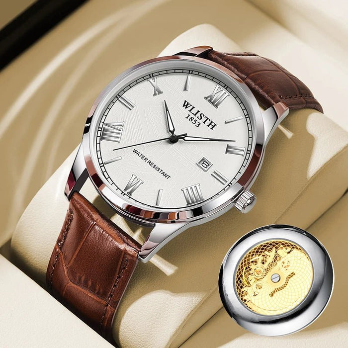 SaneShoppe-Waterproof Business Men Watch Fashion Luminous Wristwatch - Top Brand for Man