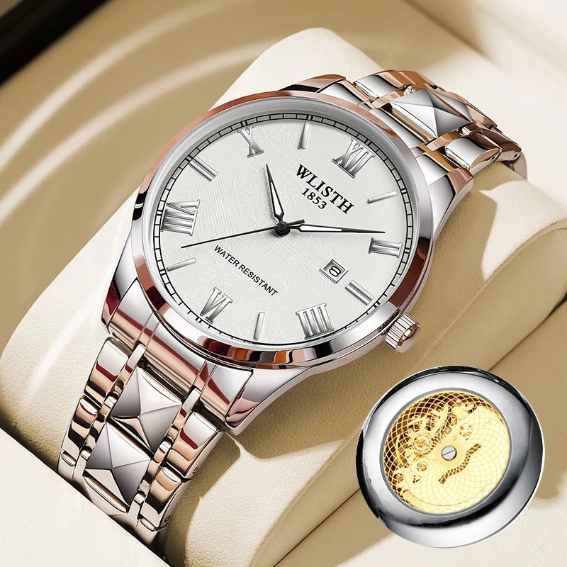 SaneShoppe-Waterproof Business Men Watch Fashion Luminous Wristwatch - Top Brand for Man