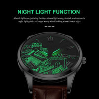 SaneShoppe-Waterproof Business Men Watch Fashion Luminous Wristwatch - Top Brand for Man