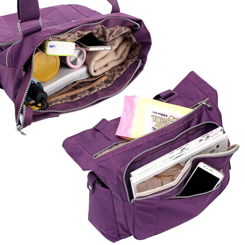 SaneShoppe - Canvas Handbag fashion Women's Shoulder Bag Leisure Messenger Bag light Crossbody Bags for Girls Ladies Bucket Bag High Quality