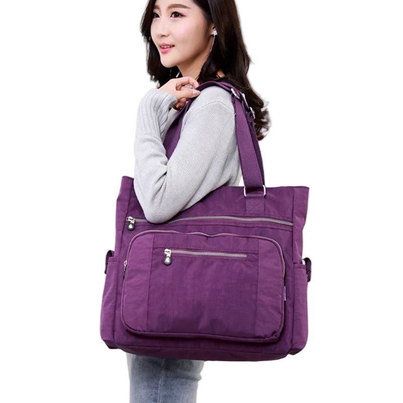 SaneShoppe - Canvas Handbag fashion Women's Shoulder Bag Leisure Messenger Bag light Crossbody Bags for Girls Ladies Bucket Bag High Quality