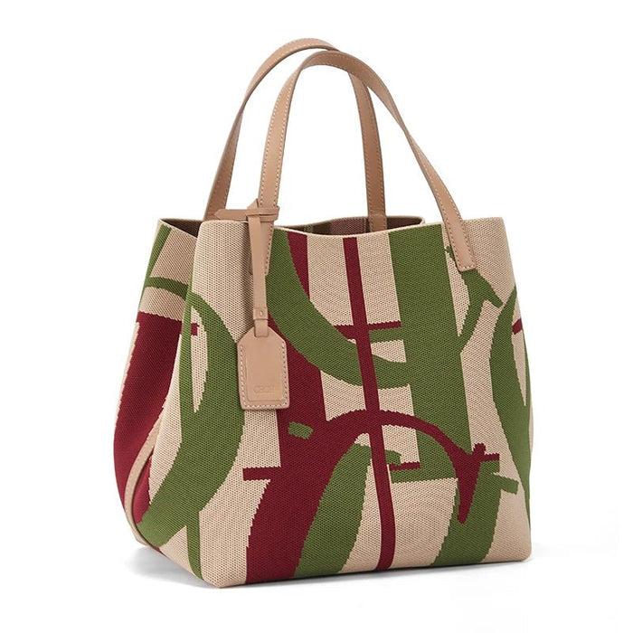 SaneShoppe - CHCH Shopping Bag Mommy Summer New Simple Large Capacity Women's Handbag 27 * 12 * 27cm