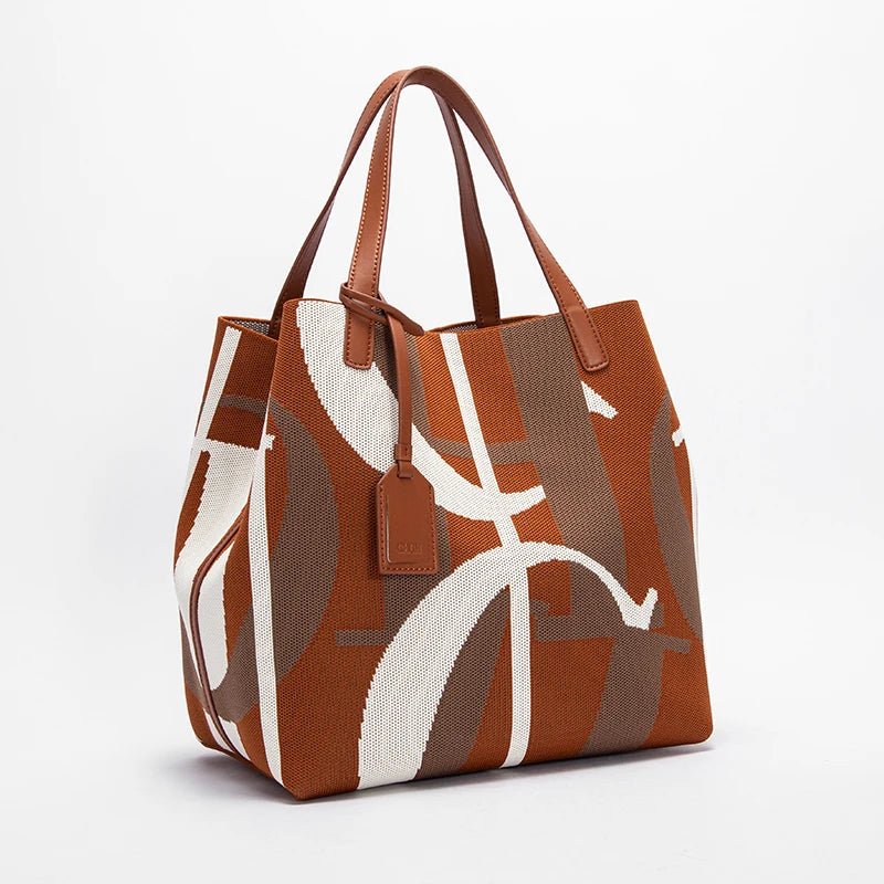 SaneShoppe - CHCH Shopping Bag Mommy Summer New Simple Large Capacity Women's Handbag 27 * 12 * 27cm