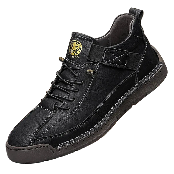 SaneShoppe - CLOHOO Handmade Men's High - Top Sport Casual Boots Breathable Outdoor Wear with Extended Size Options Classic Ankle Boots