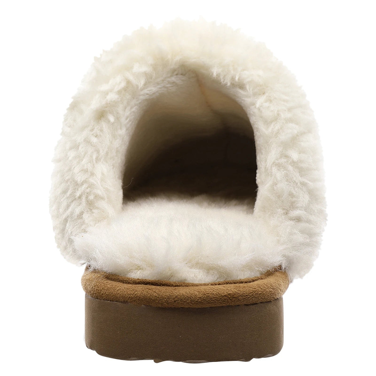 SaneShoppe - Comwarm Winter Fluffy Fur Slippers for Women Warm New Home Slippers Faux Fur House Mules Shoes Indoor Bedroom Comfy Fuzzy Slides