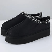 SaneShoppe - Crestar Women's Winter Slippers Lady Classic Fashion Brand Warm Thick Sole Shoes Short Plush Ankle Snow Boots Outdoor and Indoor