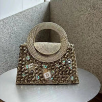 SaneShoppe - Designer Brand Сумка Женская Fashionable Rhinestone Handbag Crossbody Bags for Women
