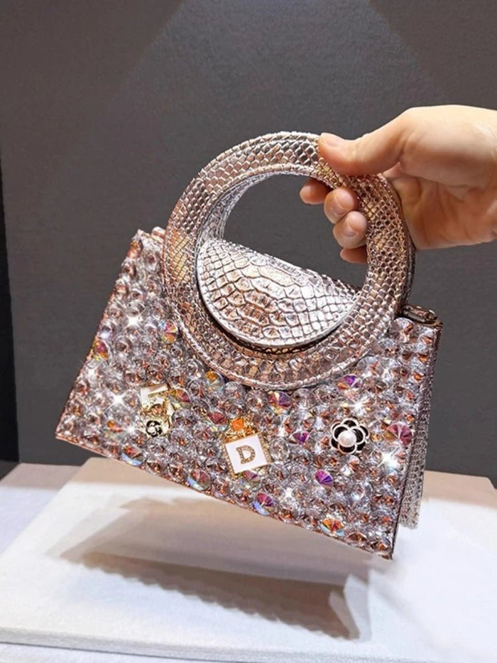 SaneShoppe - Designer Brand Сумка Женская Fashionable Rhinestone Handbag Crossbody Bags for Women