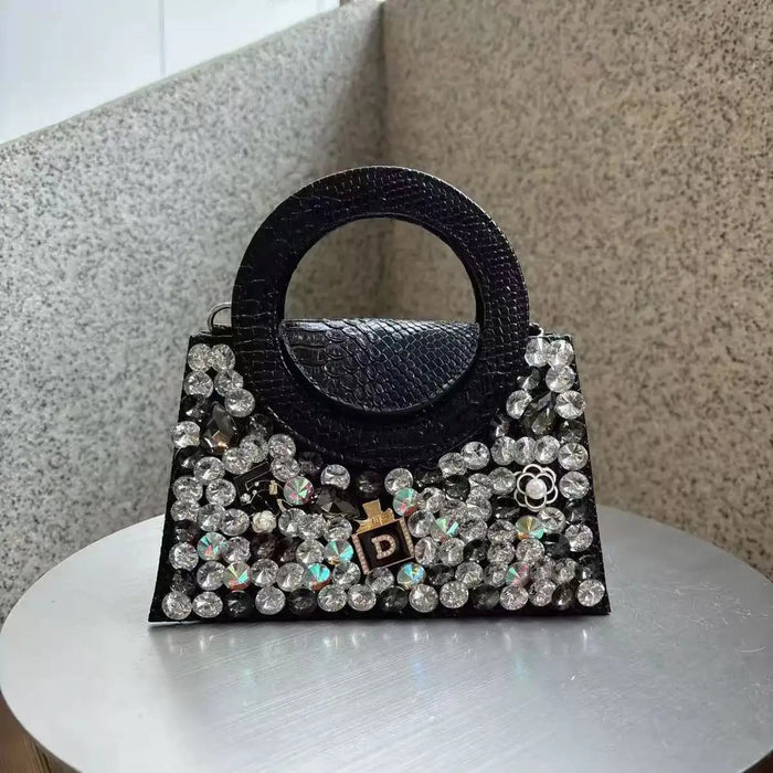 SaneShoppe - Designer Brand Сумка Женская Fashionable Rhinestone Handbag Crossbody Bags for Women