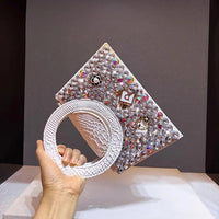 SaneShoppe - Designer Brand Сумка Женская Fashionable Rhinestone Handbag Crossbody Bags for Women