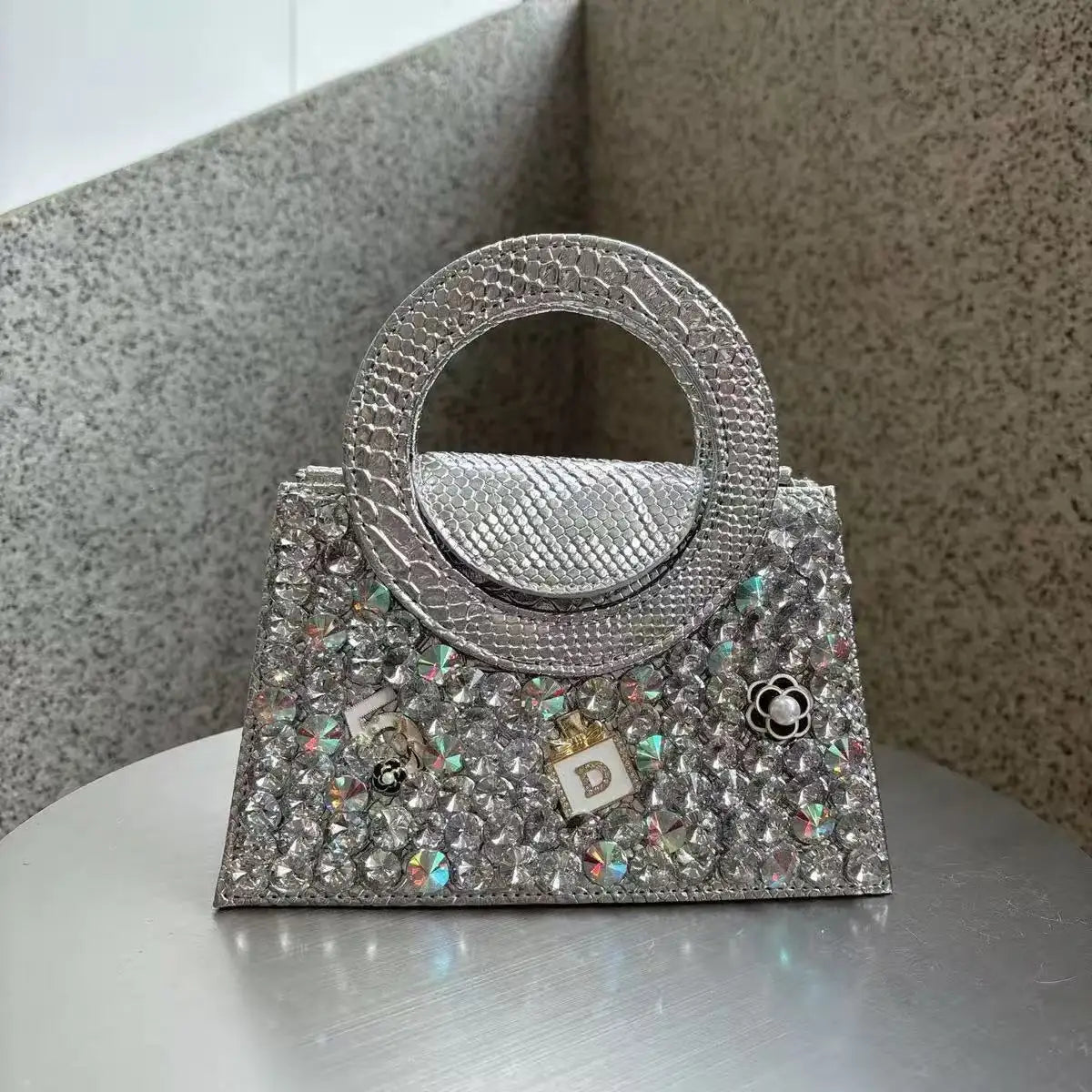 SaneShoppe - Designer Brand Сумка Женская Fashionable Rhinestone Handbag Crossbody Bags for Women