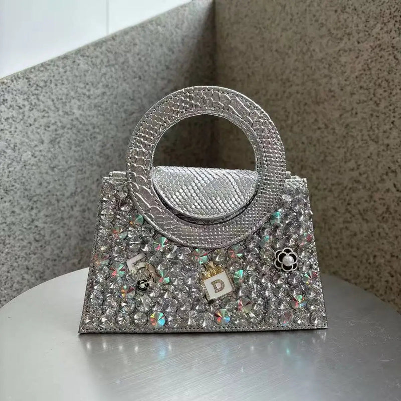 SaneShoppe - Designer Brand Сумка Женская Fashionable Rhinestone Handbag Crossbody Bags for Women