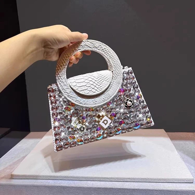 SaneShoppe - Designer Brand Сумка Женская Fashionable Rhinestone Handbag Crossbody Bags for Women