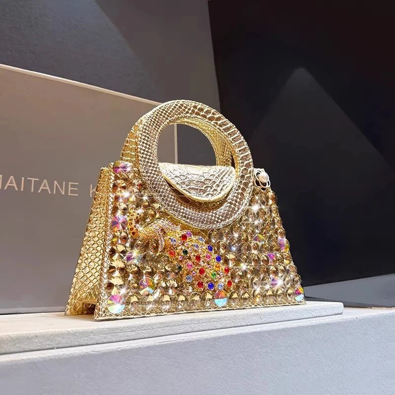 SaneShoppe - Designer Brand Сумка Женская Fashionable Rhinestone Handbag Crossbody Bags for Women