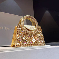 SaneShoppe - Designer Brand Сумка Женская Fashionable Rhinestone Handbag Crossbody Bags for Women