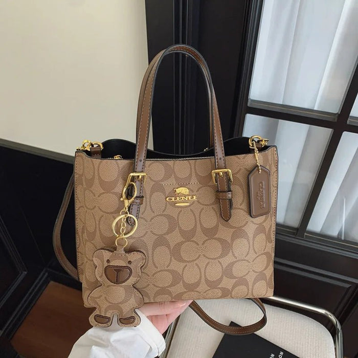 SaneShoppe - Designer New Luxury Fashion Handbag Women Casual Large Capacity Tote Bag Trendy Print Shoulder Crossbody Purse