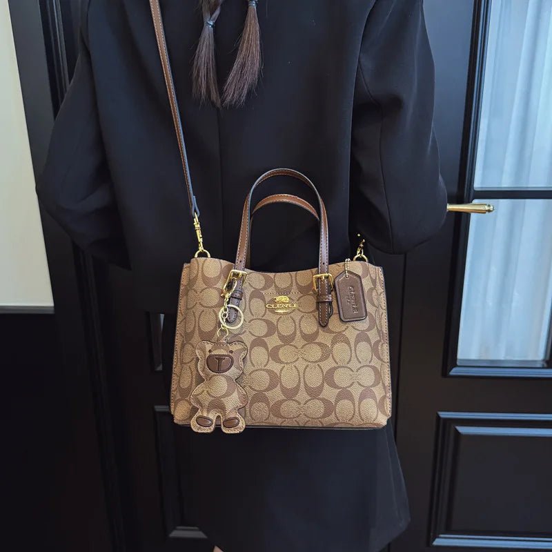 SaneShoppe - Designer New Luxury Fashion Handbag Women Casual Large Capacity Tote Bag Trendy Print Shoulder Crossbody Purse