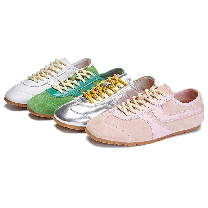 SaneShoppe-Korean Style Autumn Women's Shoes with Dreamy Colors and Breathable Design