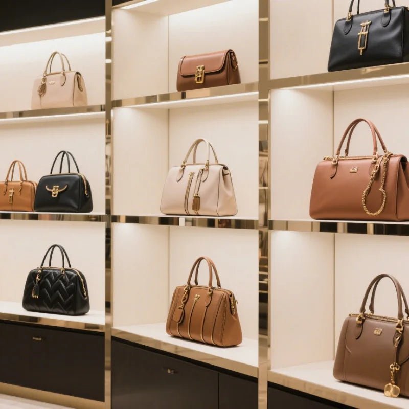 SaneShoppe - Elegant Crossbody Handbag Leather Women's Bag High - End Luxury Famous Designer Classy Finish Daily Bag