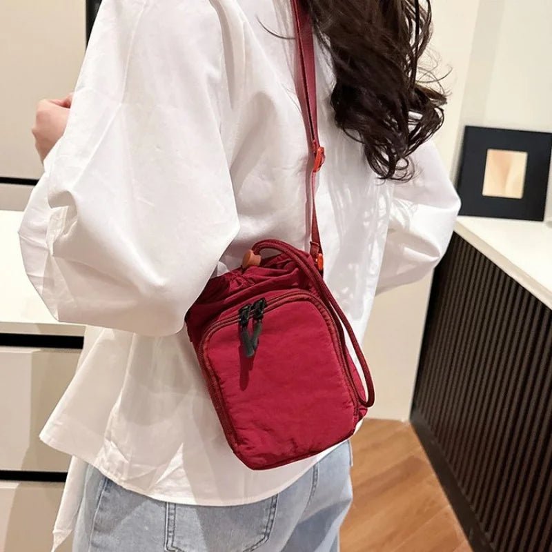 SaneShoppe - Elegant Crossbody Handbag Leather Women's Bag High - End Luxury Famous Designer Classy Finish Daily Bag