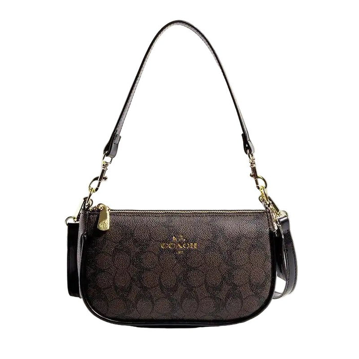 SaneShoppe - Elegant Women's Underarm Bag Hot Popular Ladies Shoulder Bag PU Leather Luxury Handbag Ladies Bag Designer Crossbody Bag