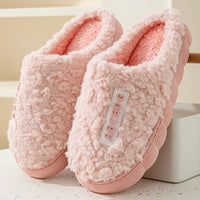 SaneShoppe - Evshine Winter Warm Cotton Slippers Living Room Bedroom Slippers Women Fashion Comfort House Slides Casual Slippers For Women