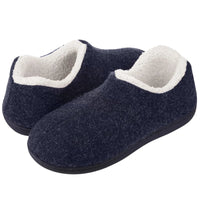 SaneShoppe - Eyriphy Short Plush Slippers For Women Winter Warm Cozy Home Slides Flat Non - Slips Female Slippers Fur Suede Soft Bottom Shoes
