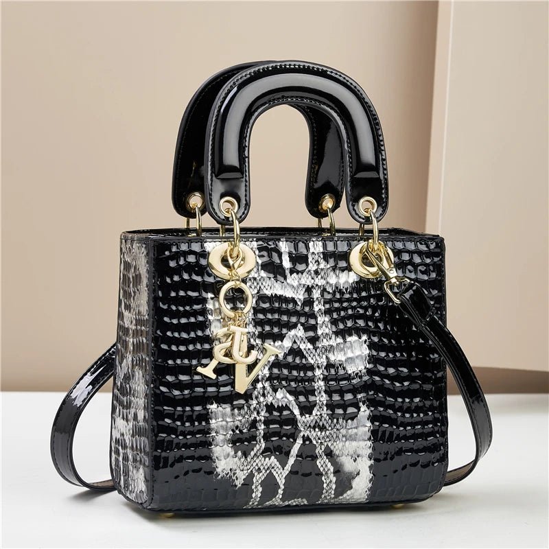 SaneShoppe - Fashion gradient high - grade alligator print women's handbag, texture all matching travel single shoulder crossbody bag