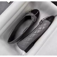SaneShoppe-French Style Women's Classic Ballet Flats with Butterfly Knot Detail