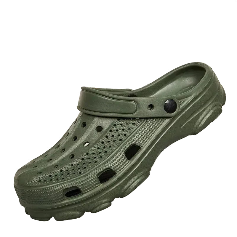 SaneShoppe - Gacimy Men Clogs Slippers Summer EVA Garden Shoes Classic Outdoor Antiskid Sole Beach Slides Unisex Comfort House Clogs Sanadals