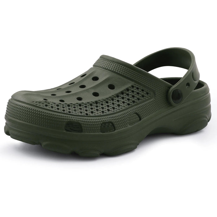 SaneShoppe - Gacimy Men Clogs Slippers Summer EVA Garden Shoes Classic Outdoor Antiskid Sole Beach Slides Unisex Comfort House Clogs Sanadals