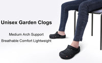 SaneShoppe - Gacimy Men Clogs Slippers Summer EVA Garden Shoes Classic Outdoor Antiskid Sole Beach Slides Unisex Comfort House Clogs Sanadals