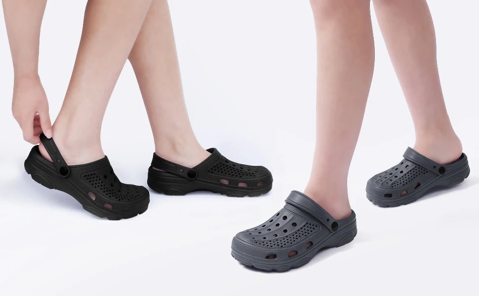 SaneShoppe - Gacimy Men Clogs Slippers Summer EVA Garden Shoes Classic Outdoor Antiskid Sole Beach Slides Unisex Comfort House Clogs Sanadals