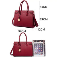 SaneShoppe - Genuine Brand Handbags For Women 2025 Ladies Hand Bag Female Leather Shoulder Top - Handle Crossbody Bags Casual Tote Sac сумка