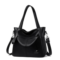 SaneShoppe - Genuine Brand Soft Leather Hand Bag Luxury Handbags Women Bags Designer Female Shoulder Crossbody Tote Bags for Women Sac