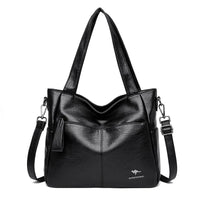 SaneShoppe - Genuine Brand Soft Leather Hand Bag Luxury Handbags Women Bags Designer Female Shoulder Crossbody Tote Bags for Women Sac