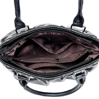 SaneShoppe - Genuine Casual Tote Bag Luxury Handbags For Women Designer Purses and Handbag High Quality Soft Leather Commuting Hand Bags