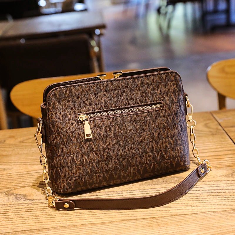 SaneShoppe - GLMAHUA Luxury Crossbody Shoulder Bags For Women Sling Chain Messenger Bag Pu Leather Woman Handbags Shell Hand Bag Female