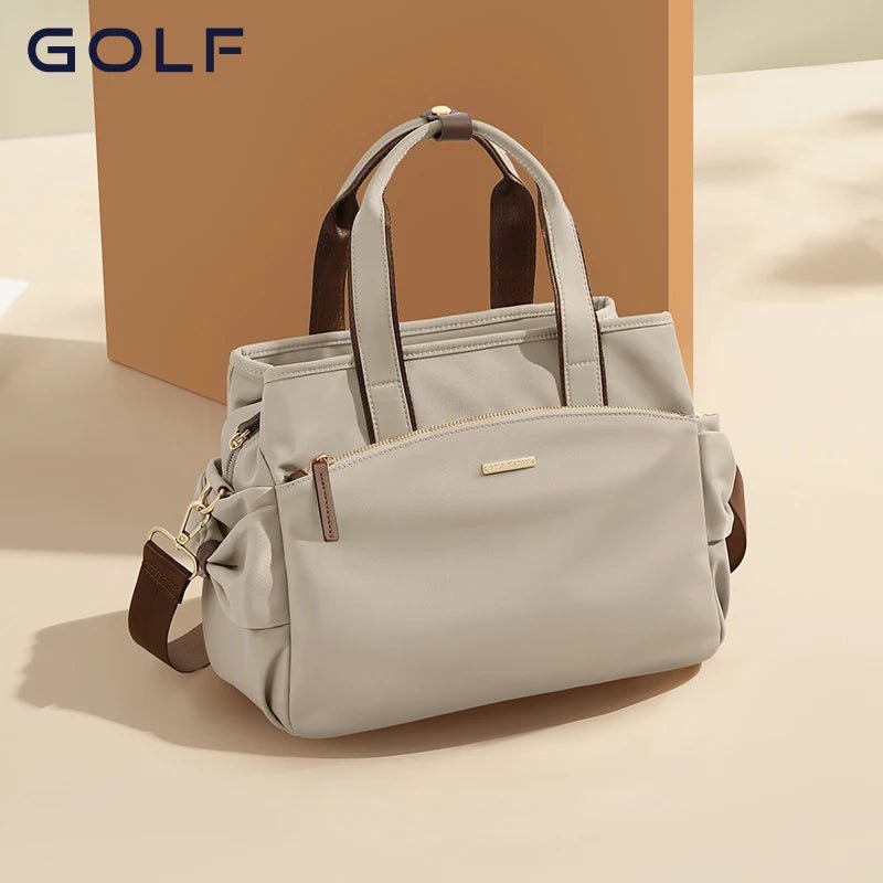 SaneShoppe - Golf Handbag for Women, Large Capacity, Crossbody Bag, Fashionable Canvas Bag, Middle - aged Mother Bag, The multifunctional bag
