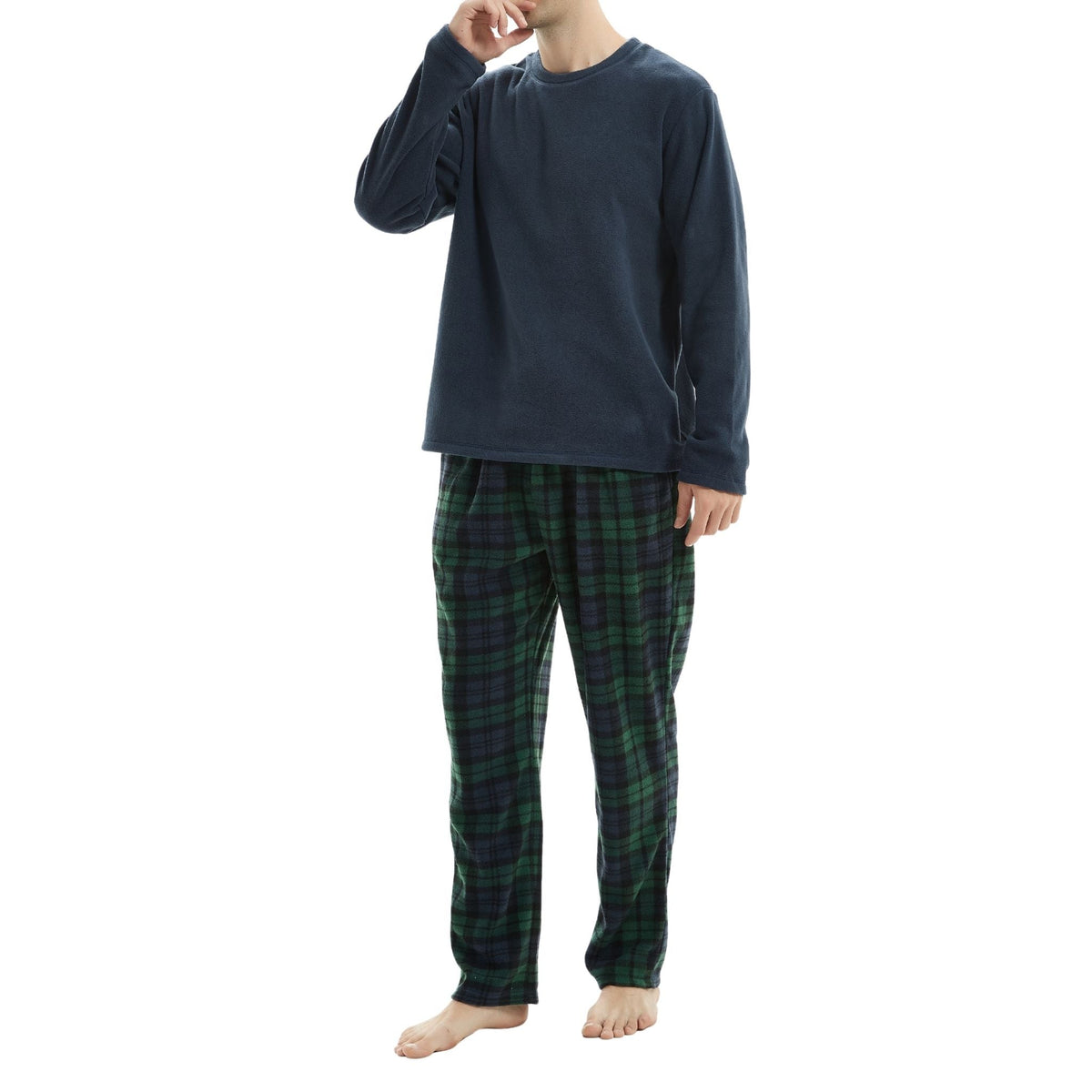 SaneShoppe - Green Long - Sleeve Pyjama Sets for Ultimate Comfort