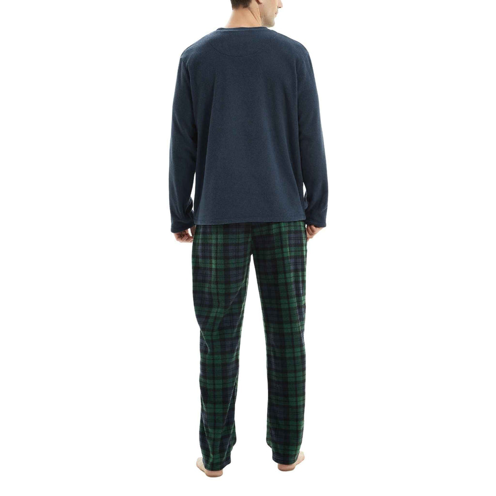 Green Long-Sleeve Fleece Pyjama Sets for Ultimate Comfort and Style
